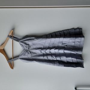 Vintage Sweetheart Studded Ruffle Dress